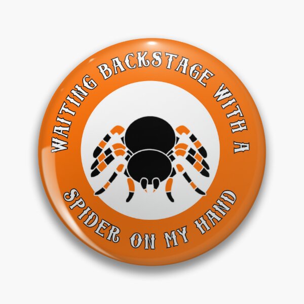 Item preview, "Waiting backstage..." Song Quote w/ Spider designed and sold by AsterBmusic.