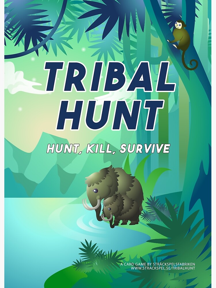Tribal Hunt Official Poster by Strackspel