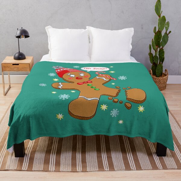Item preview, Gingerbread Man Cookie X Mas Oh Snap Funny Cute Christmas designed and sold by BaldwiScot.