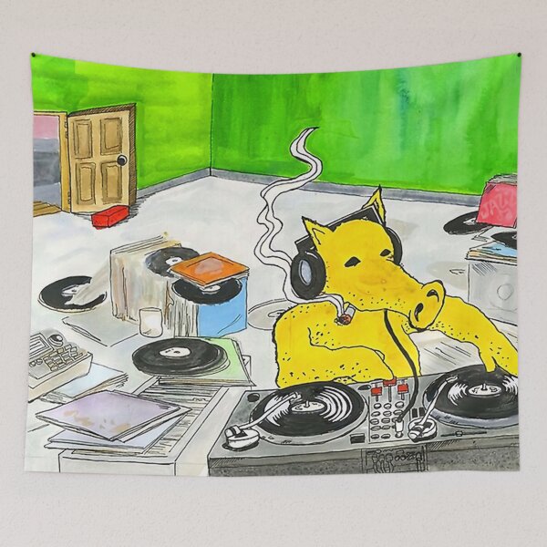 Item preview, Cool Quasimoto DJ designed and sold by sodaqohamin.