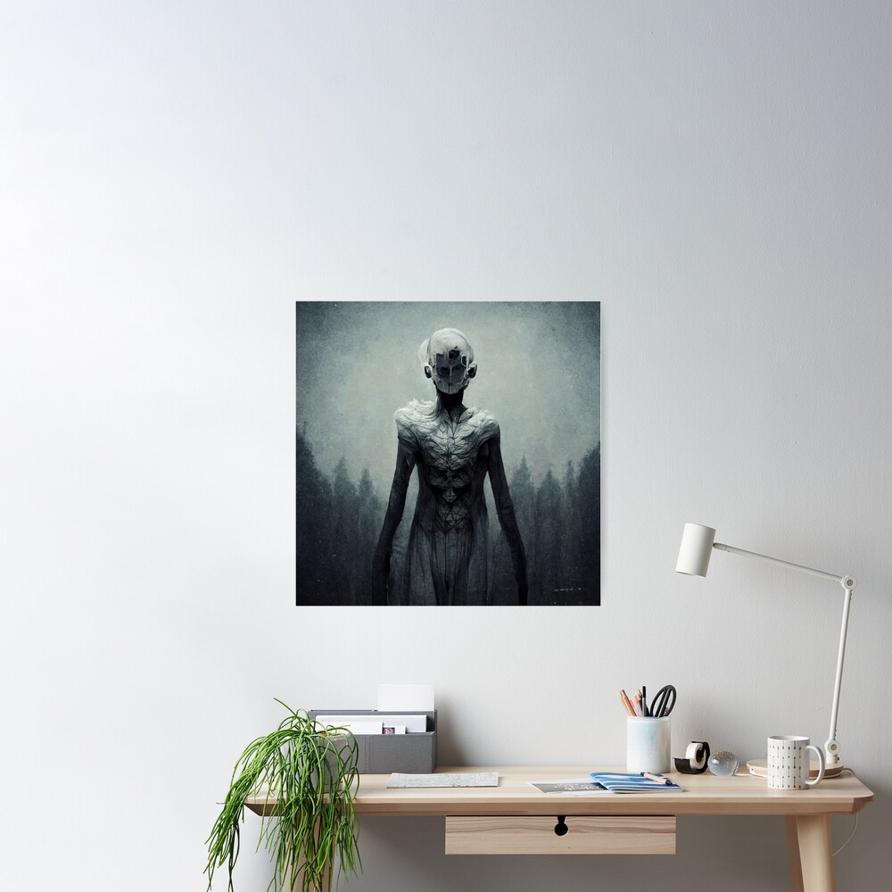 SCP 096' Poster, picture, metal print, paint by Cloudhead Studio