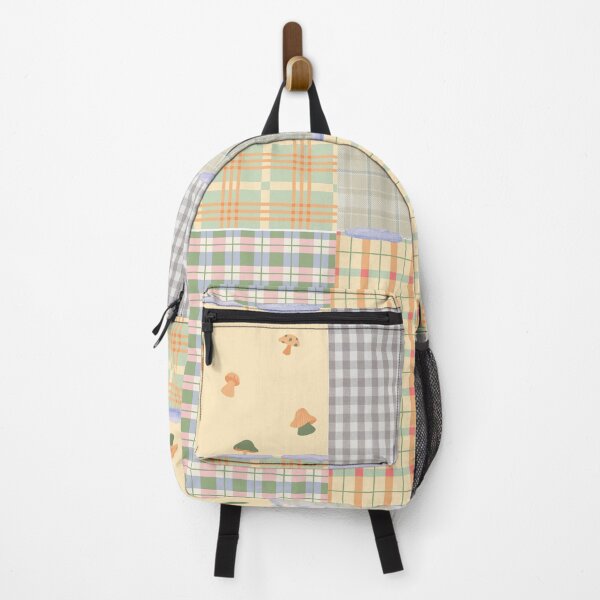 Item preview, Fall Mushroom Plaid Patchwork designed and sold by for-dreams-sake.