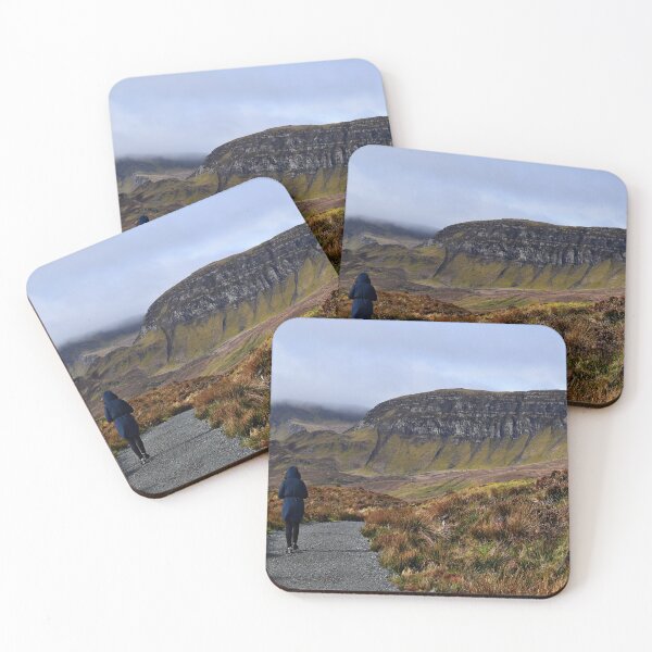 Item preview, Isle of Skye Trotternish Ridge Walker Heading Off designed and sold by Ian Mooney.