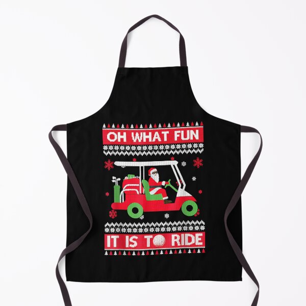 Item preview, Oh What Fun It Is To Ride Golf Cart Christmas Golfing Golfer designed and sold by IsraelCastro.