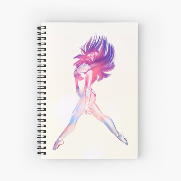 Dance - Rainbow - Universe Spiral Notebook