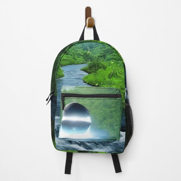 Item preview, UFO river sighting designed and sold by Mitrodoros.