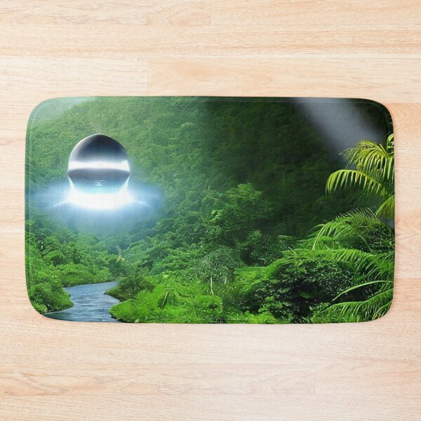 Item preview, UFO river sighting designed and sold by Mitrodoros.