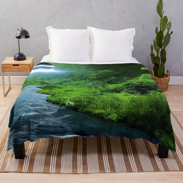 Item preview, UFO river sighting designed and sold by Mitrodoros.