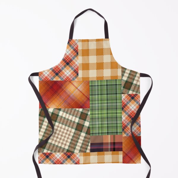 Item preview, Fall Plaid Pumpkin Patchwork  designed and sold by for-dreams-sake.