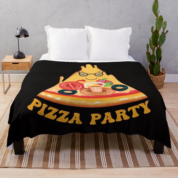 Artikelvorschau, Pizza-Party-T-Shirts entworfen und verkauft von tshirtistic.