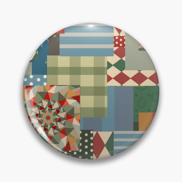 Item preview, Old world Christmas inspired Patchwork  designed and sold by Timstarstudio.