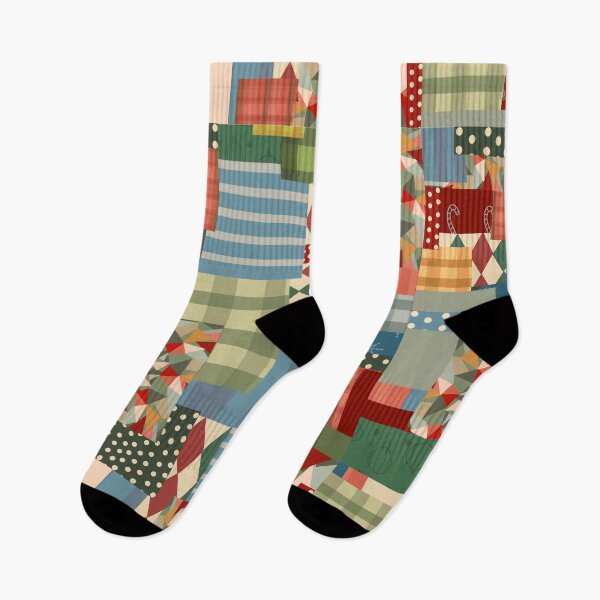 Item preview, Old world Christmas inspired Patchwork  designed and sold by Timstarstudio.