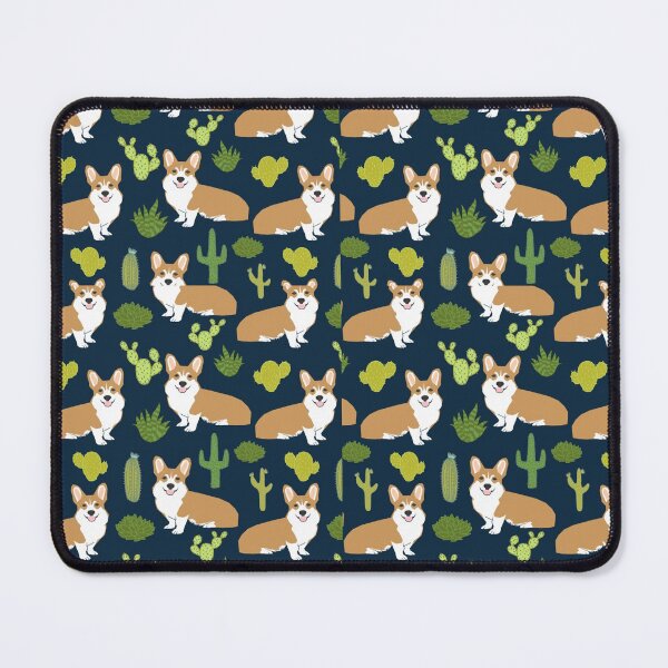 Item preview, Corgi welsh corgi southwest cactus dog dogs dog breed dog pattern pet friendly  designed and sold by nunezane.