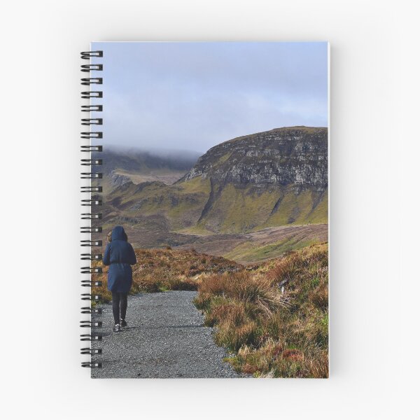Item preview, Isle of Skye Trotternish Ridge Walker Heading Off designed and sold by Ian Mooney.