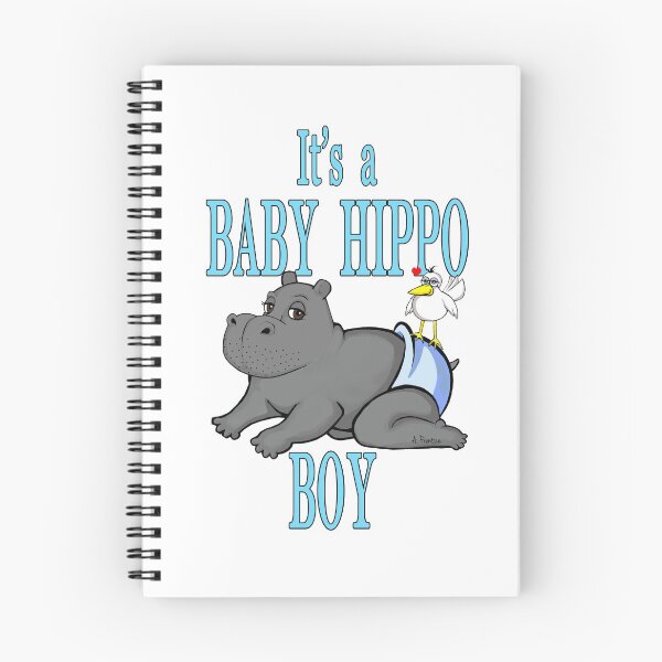 Item preview, Its a Baby Hippo Boy designed and sold by Hippogal.