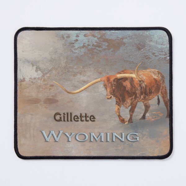 Item preview, Longhorn Bull Gillette Wyoming designed and sold by Elisabeth Lucas.