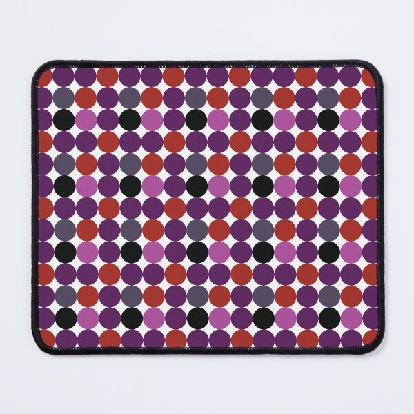 Item preview, Bubbly, Retro Geometric Pattern-Rubies and Amethyst designed and sold by BossyCatHome.
