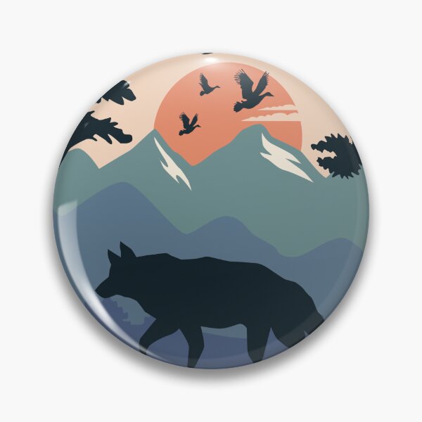 Item preview, Blue Wolf Illustration | stevokneelo | Wolf designed and sold by Badowolf.