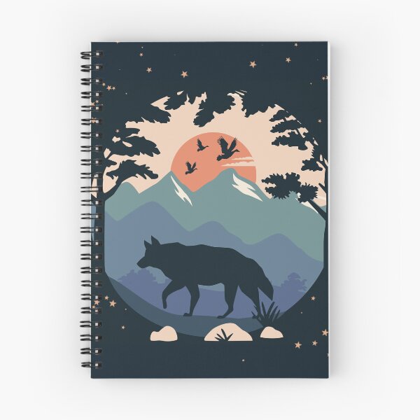 Item preview, Blue Wolf Illustration | stevokneelo | Wolf designed and sold by Badowolf.