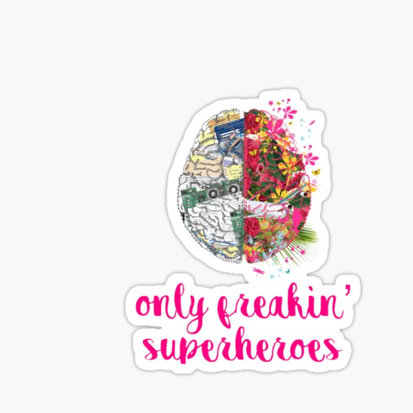 Item preview, Only Freakin Superheroes - Amelia designed and sold by Kat Nation.