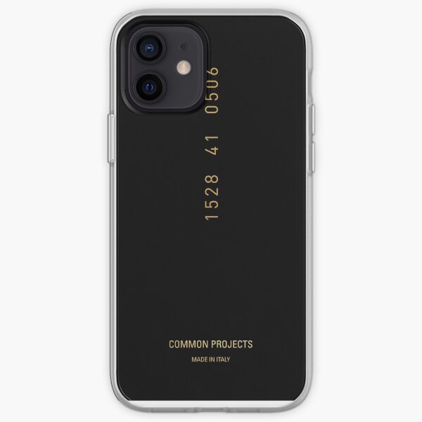 CLASSIC COMMON PROJECTS iPhone Soft Case