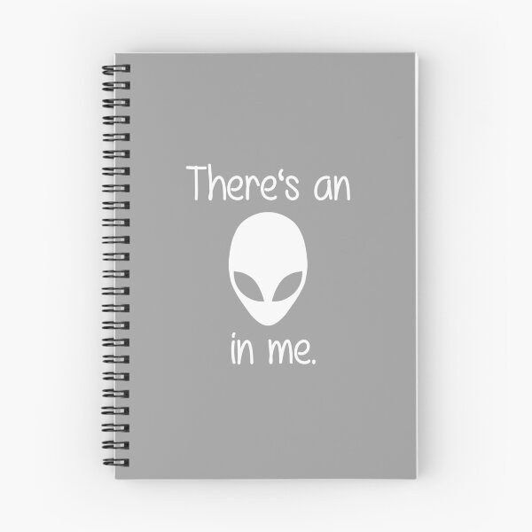 Item preview, There's an alien in me. (white font) designed and sold by eileendiaries.