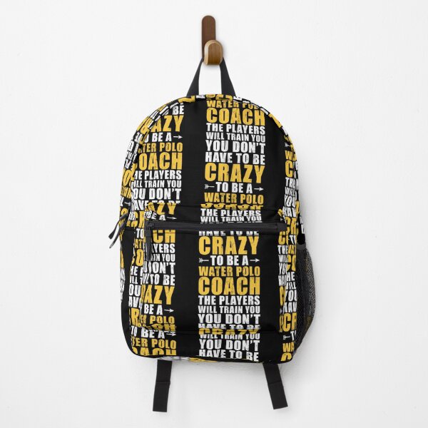 Item preview, water polo coach dont have to be crazy noirty designs transparent designed and sold by lynetampab.