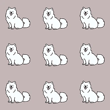 Artwork thumbnail, Samoyed by Shellsiepup