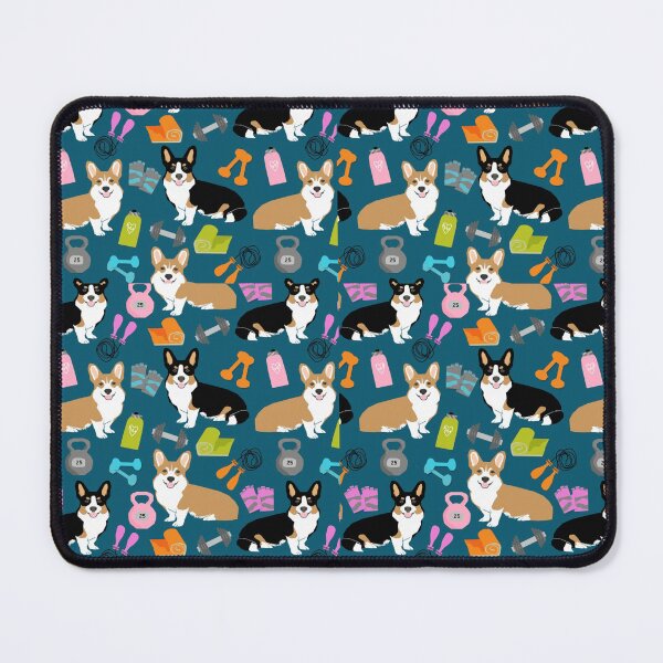 Item preview, Corgi welsh corgi workout exercise dog dogs dog breed dog pattern pet friendly 1 designed and sold by nunezane.