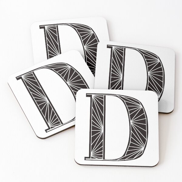 Item preview, Geometric D designed and sold by lezell.
