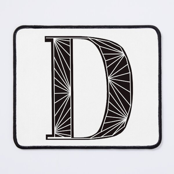 Item preview, Geometric D designed and sold by lezell.