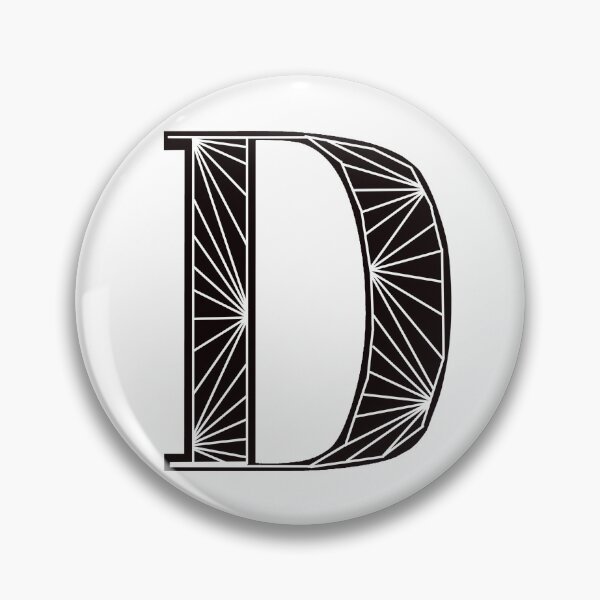 Item preview, Geometric D designed and sold by lezell.