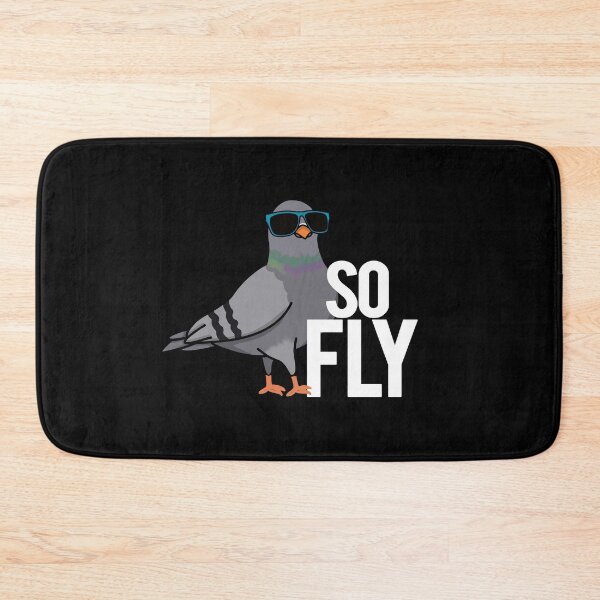 Item preview, So Fly Funny Pigeon Puns (Dark BG) designed and sold by punnybone.
