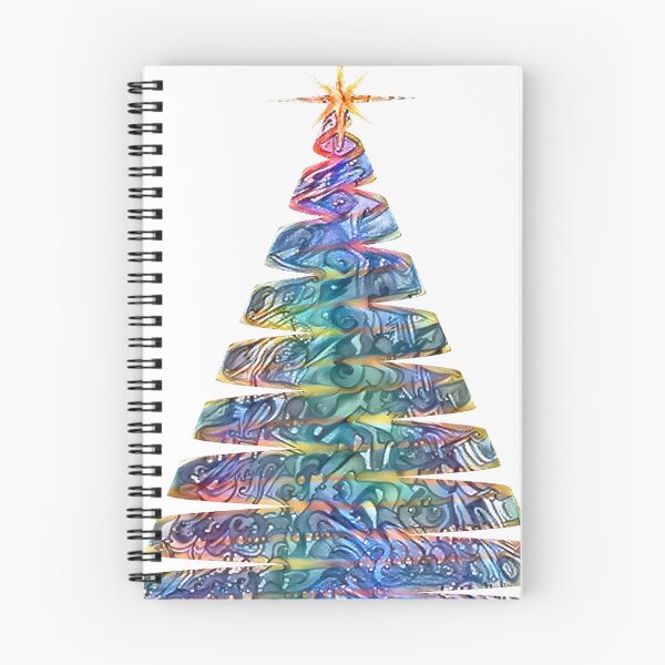 Item preview, Christmas Rainbow Ribbon Ally Tree designed and sold by ittybittyowl.