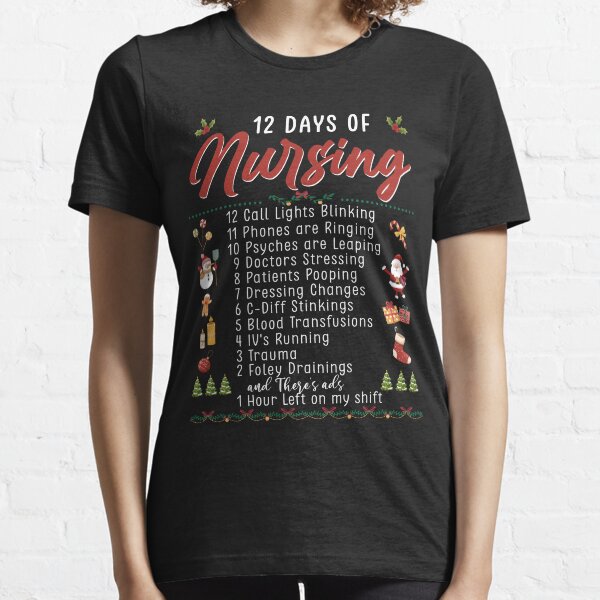 Nurses 12 days on sale of christmas shirt