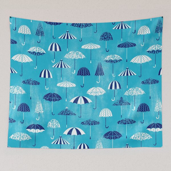 Item preview, Blue April Showers  designed and sold by Carolina Diaz.