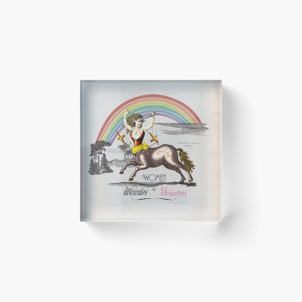 Item preview, Women are Weird Unicorns designed and sold by mariam-h.