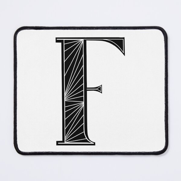 Item preview, Geometric F designed and sold by lezell.