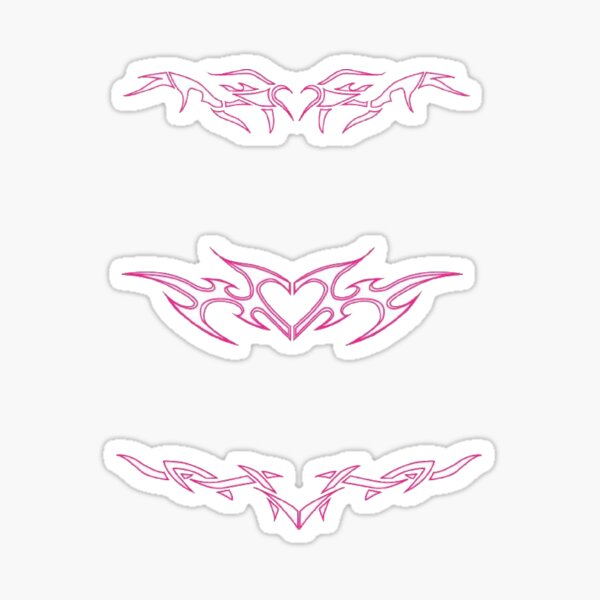 Tramp Stamp Stickers for Sale Redbubble