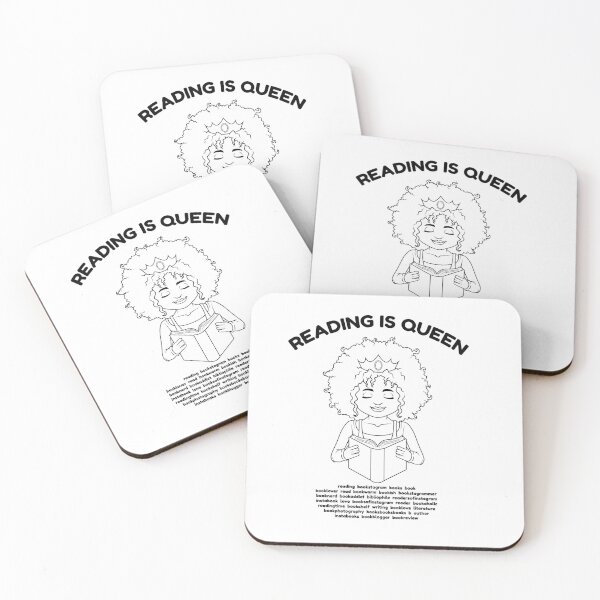 Item preview, B+W Reading Is Queen designed and sold by Antuan Simmons.