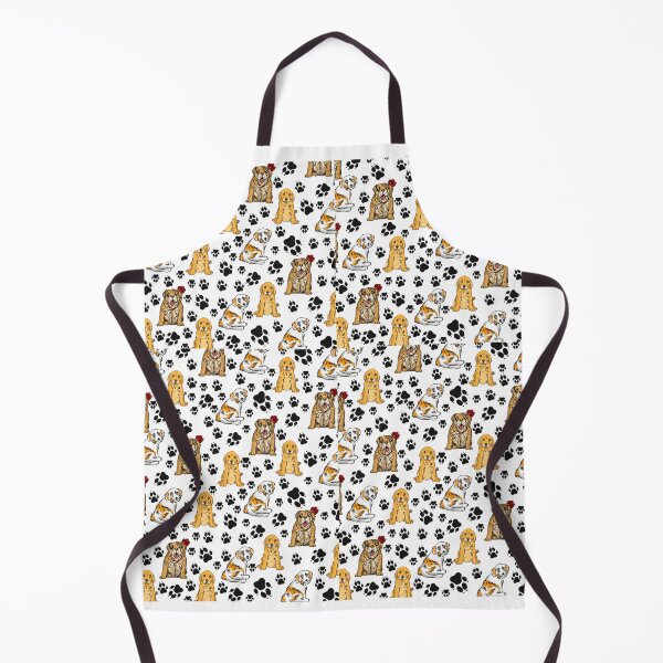 Item preview, Little cute dogs patterned dresses designed and sold by gajorotoru.