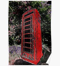 Red Phone Box Poster