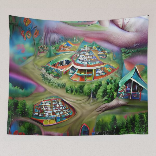 Item preview, Unity Village - Landscape Dreamscape designed and sold by NomadicCreative.