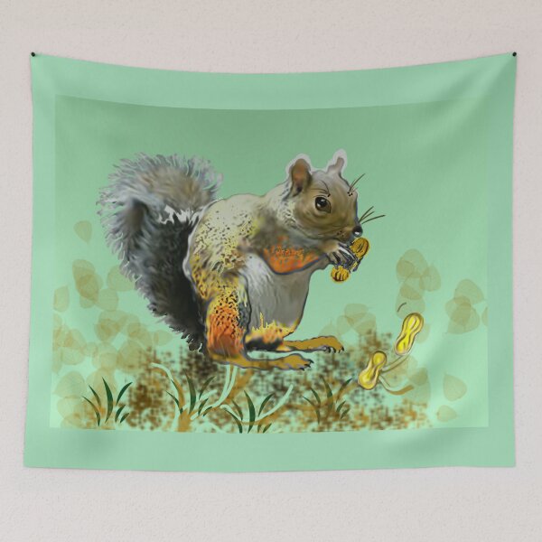 Item preview, lunch time for squirrel designed and sold by catherine calder.