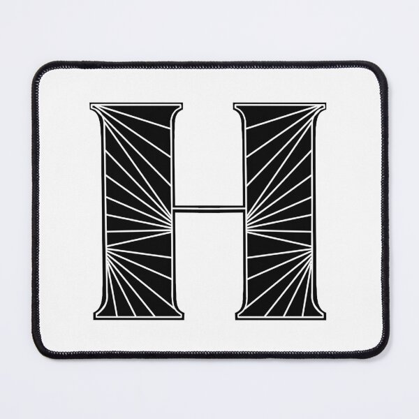 Item preview, Geometric H designed and sold by lezell.