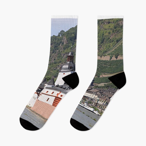 Item preview, Pfalzgrafenstein Castle, Rhine River, Germany 2 designed and sold by FranWest.