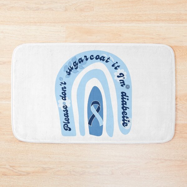 Item preview, Please Don't Sugarcoat It, I am Diabetic - Blue Rainbow designed and sold by SalxSal.