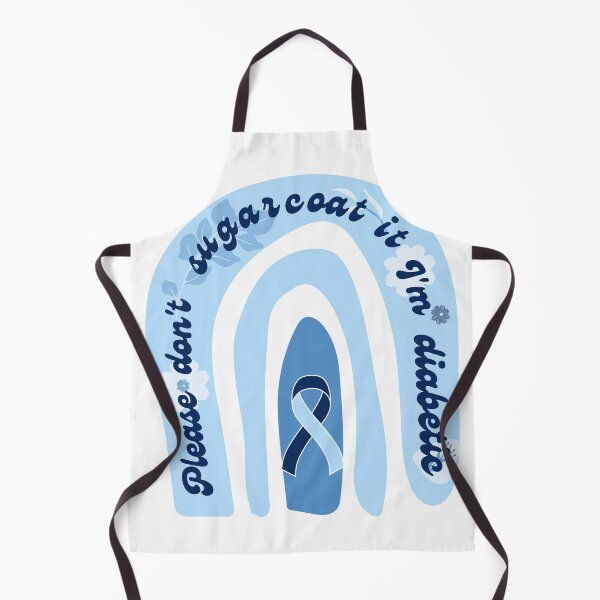 Item preview, Please Don't Sugarcoat It, I am Diabetic - Blue Rainbow designed and sold by SalxSal.