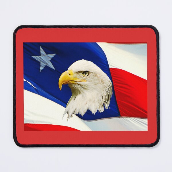 Item preview, American Flag With Bald Eagle designed and sold by Rodney55.