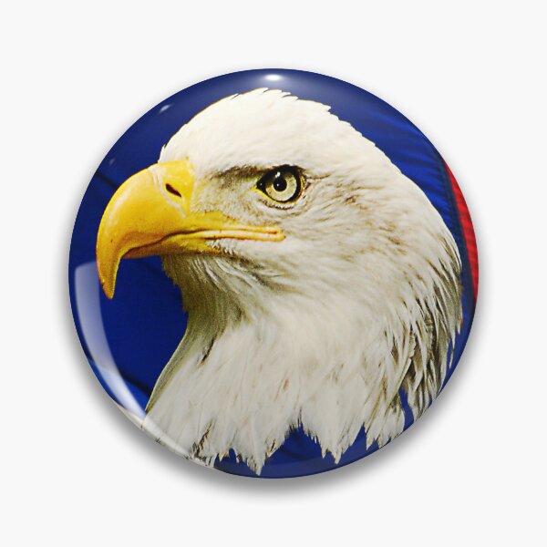 Item preview, American Flag With Bald Eagle designed and sold by Rodney55.